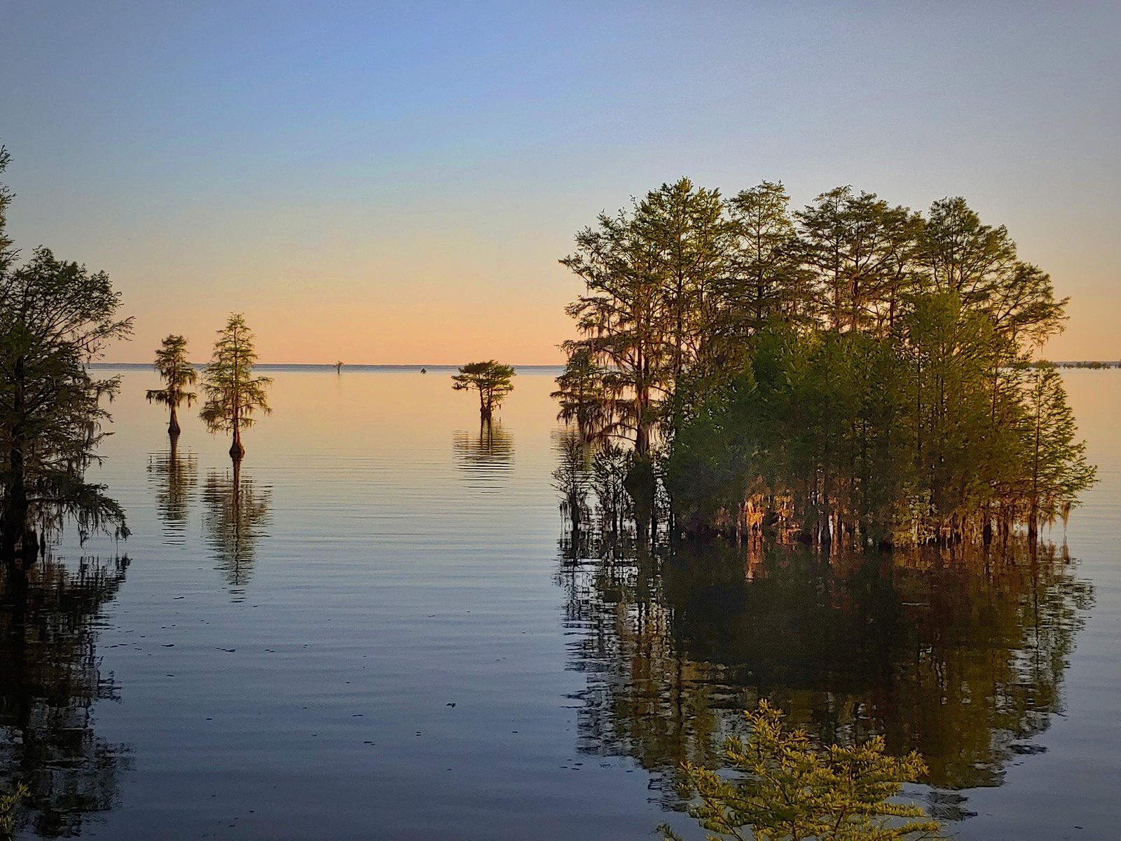 Lake Moultrie near Cross, South Carolina