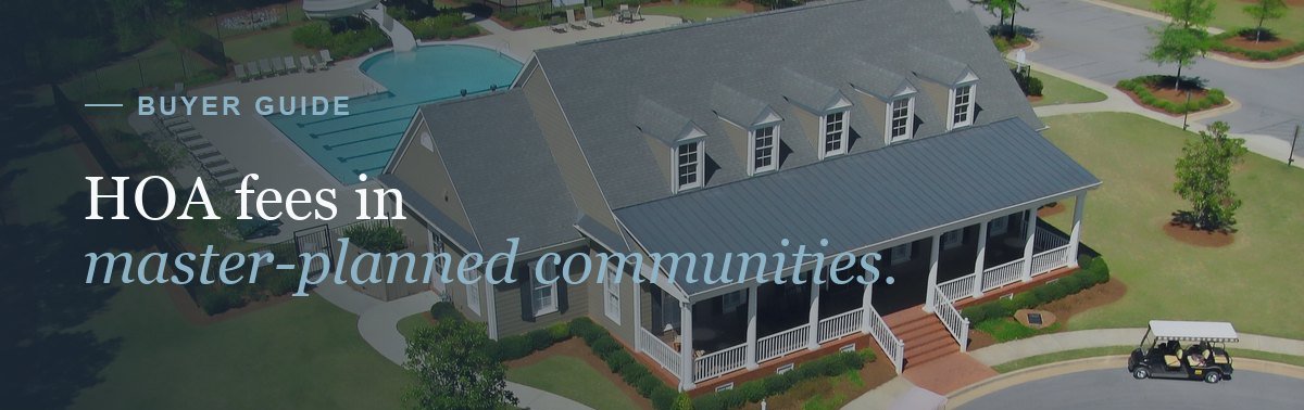 Aerial view of a Lowcountry master-planned neighborhood